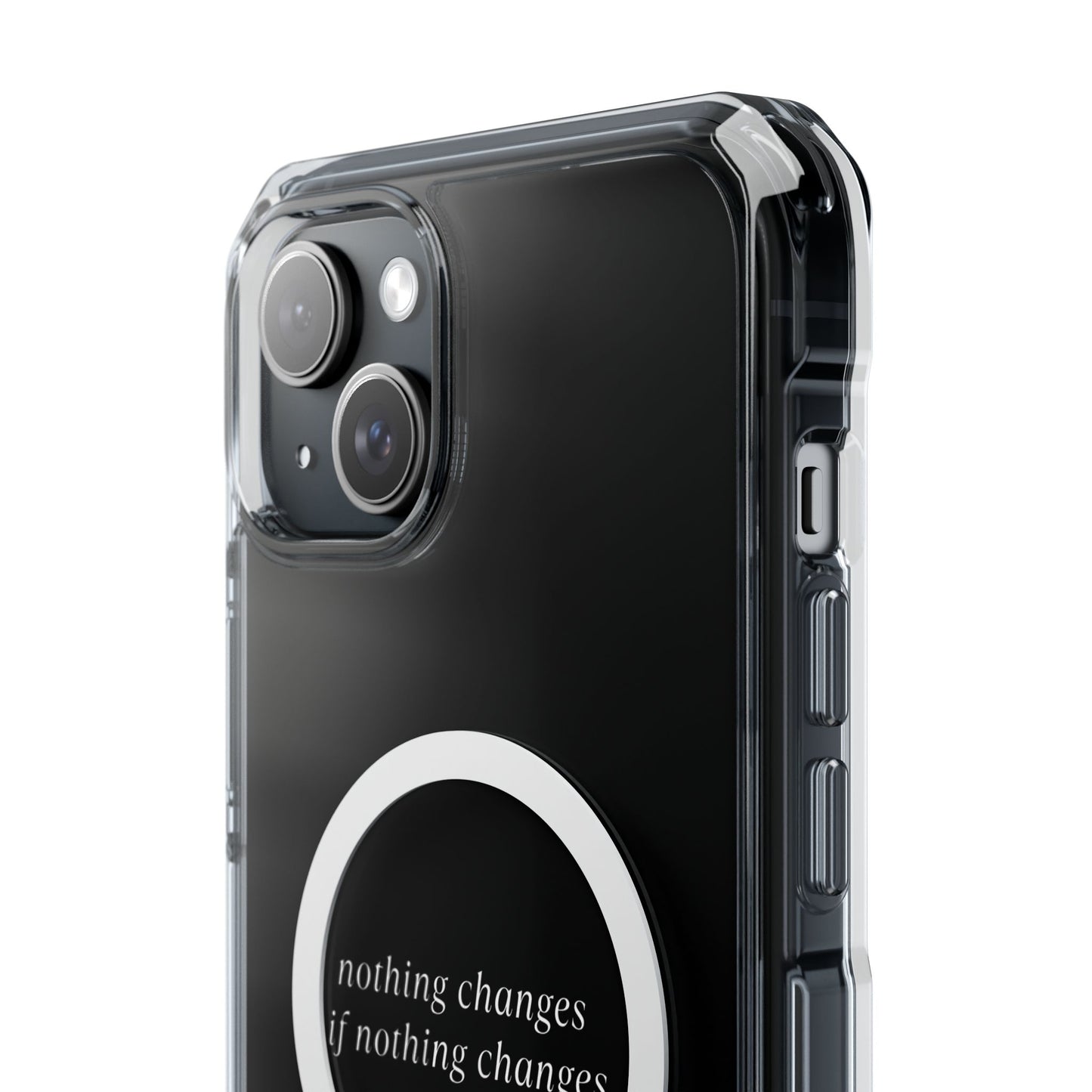 'Nothing changes if nothing changes'- Magnet Case