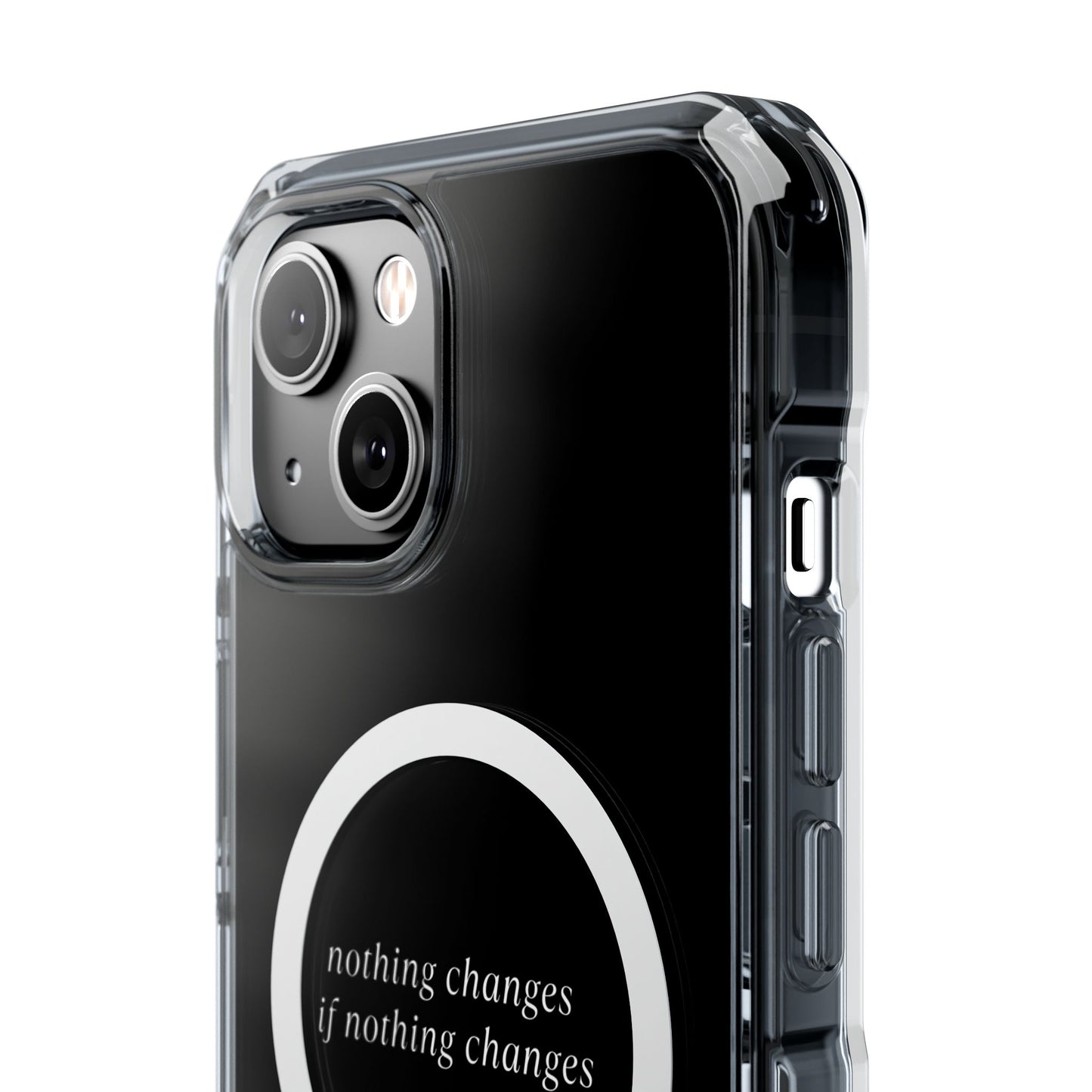 'Nothing changes if nothing changes'- Magnet Case