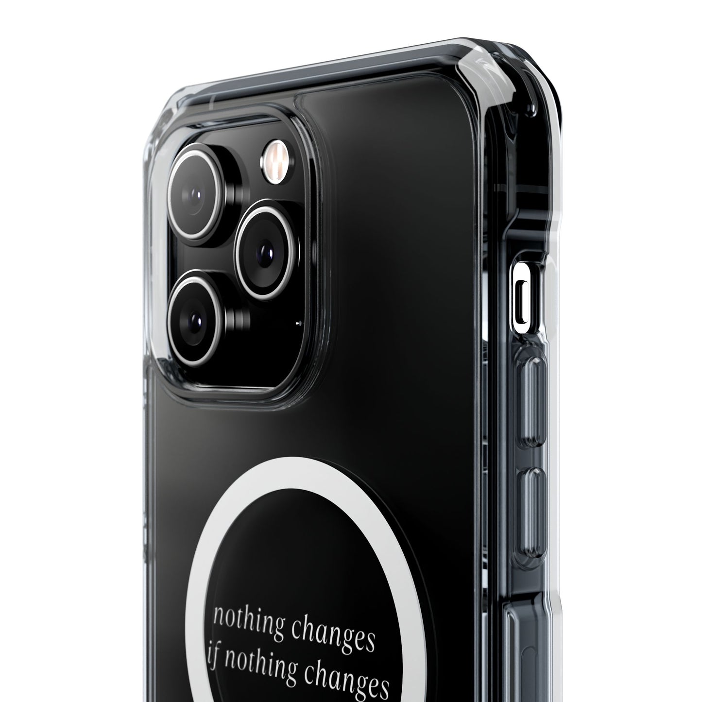'Nothing changes if nothing changes'- Magnet Case
