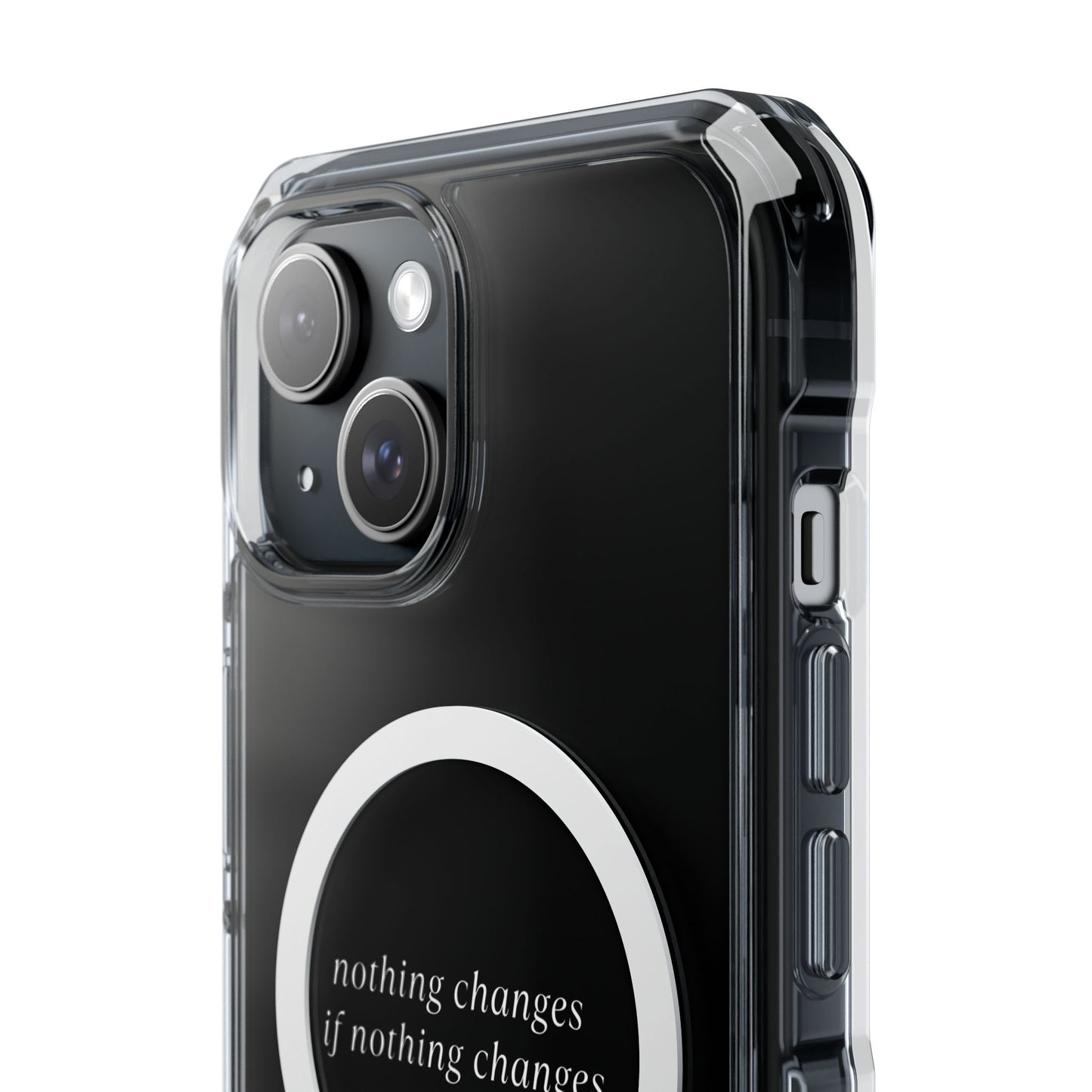 'Nothing changes if nothing changes'- Magnet Case
