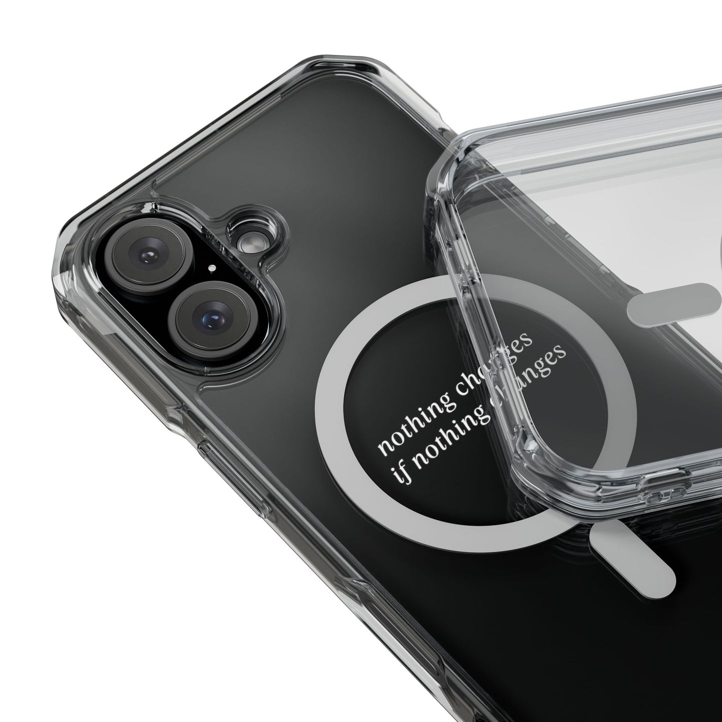 'Nothing changes if nothing changes'- Magnet Case