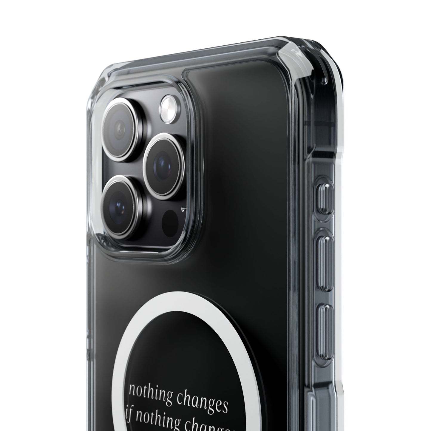 'Nothing changes if nothing changes'- Magnet Case