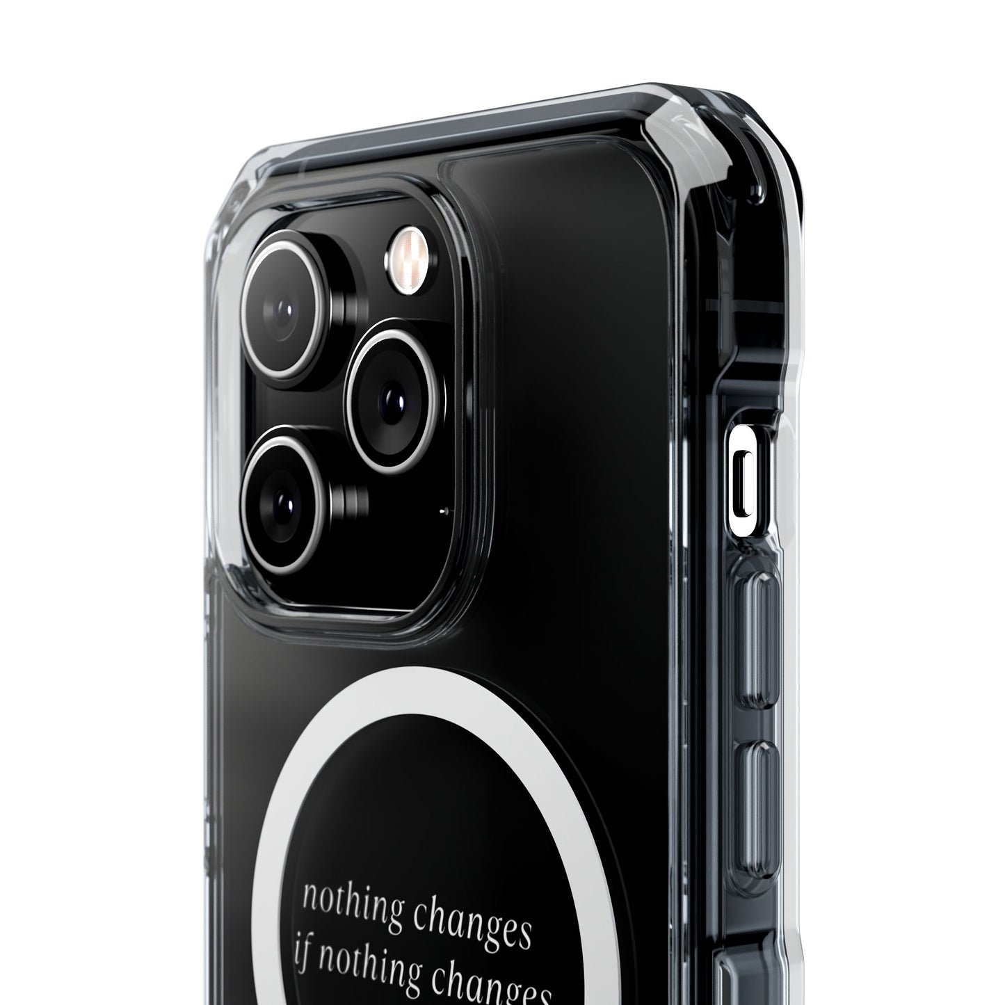 'Nothing changes if nothing changes'- Magnet Case