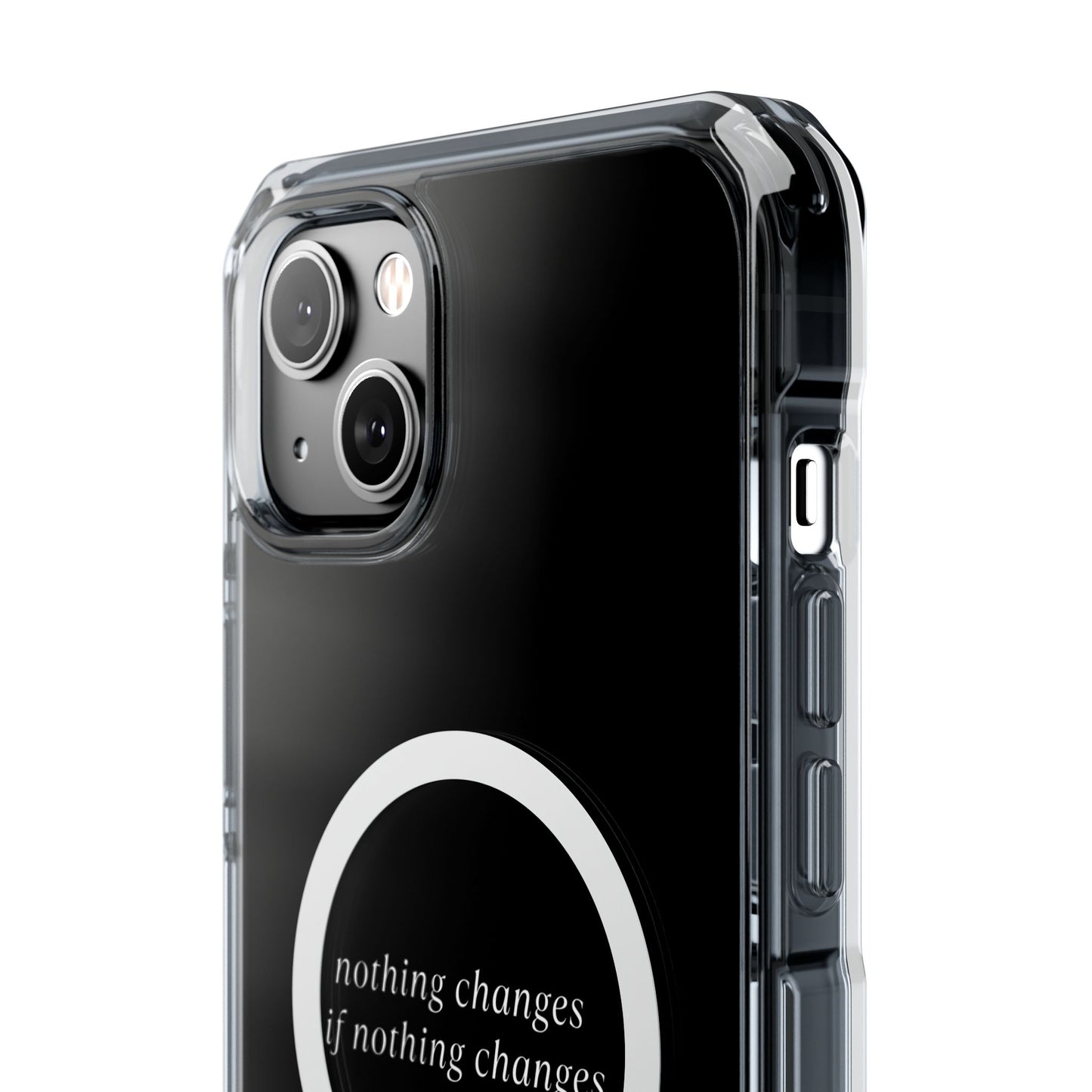 'Nothing changes if nothing changes'- Magnet Case