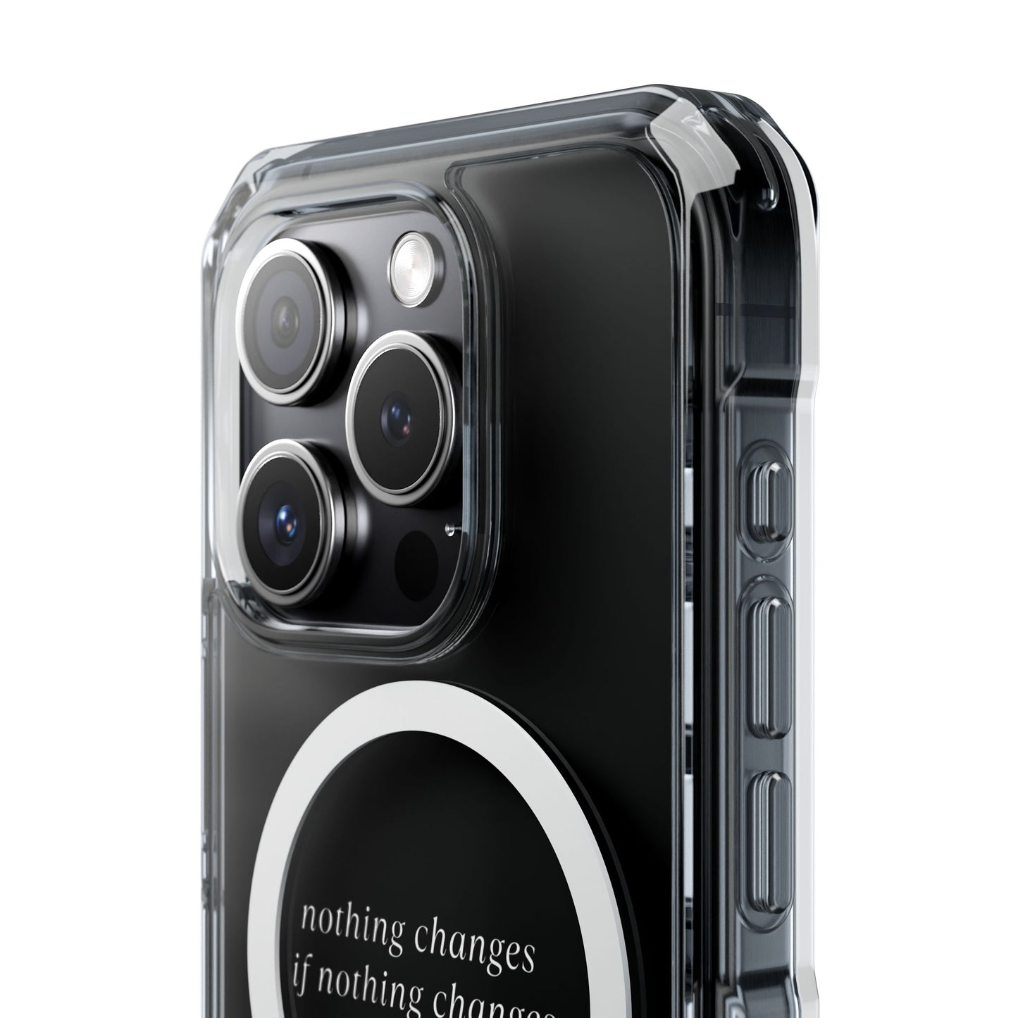 'Nothing changes if nothing changes'- Magnet Case